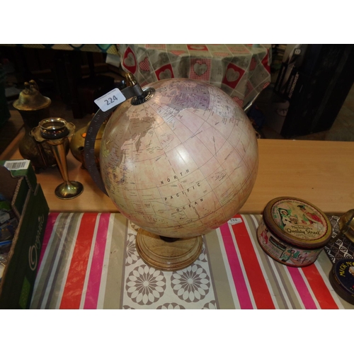 224 - Tabletop Revolving Globe