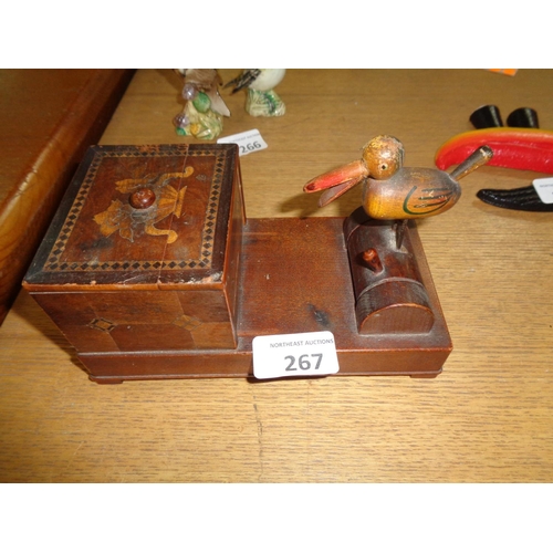 267 - Antique Cigarette Dispenser