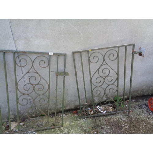 299 - 2 Wrought Iron Gates (27