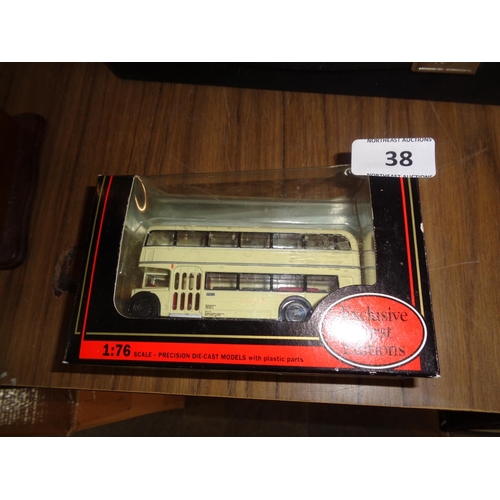 38 - Ltd Edition Double Decker Bus Model