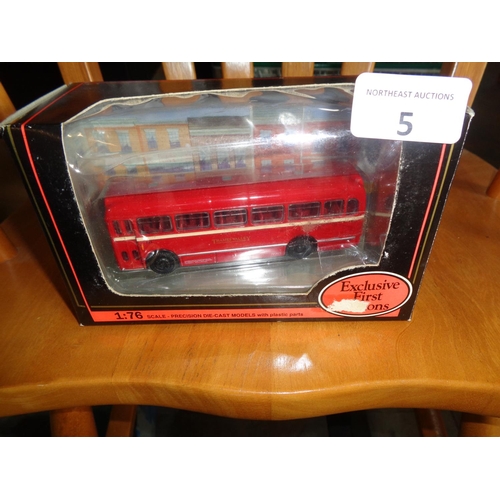 5 - Double Decker Ltd Edition Bus Model