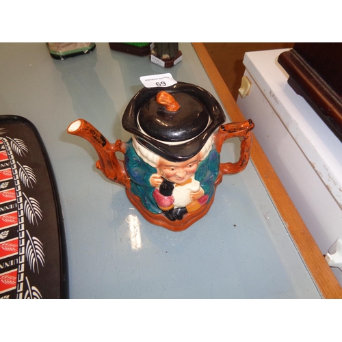 69 - Staffordshire Shorter & Sons Teapot