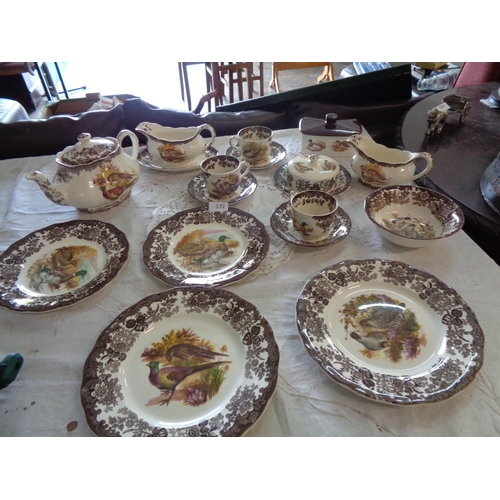 172 - 82 Pce Palissy China Set