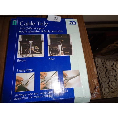 31 - New Cable Tidy