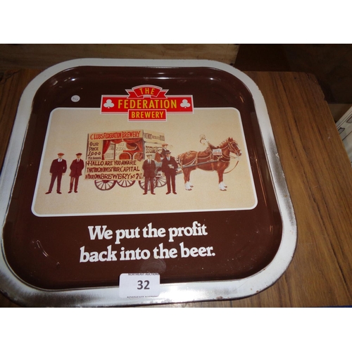 32 - 1970s Pub Tray