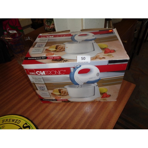 50 - Electric Hand Mixer (w)