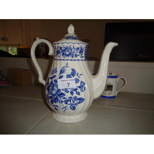 7 - Myott China Teapot