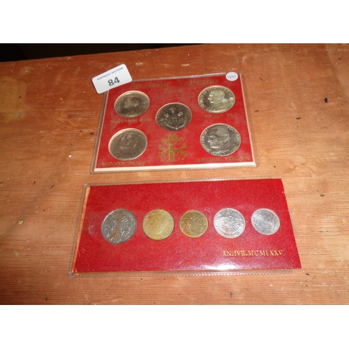 84 - 2 Sets of Roman Coins