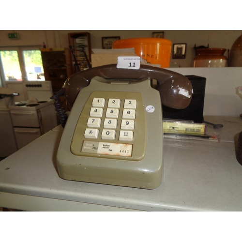 11 - Old Bakelite Telephone