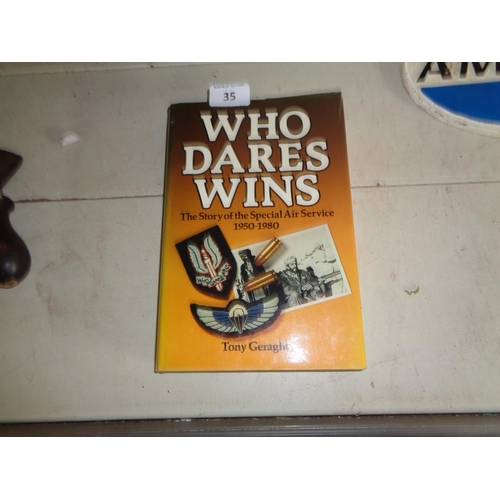 35 - He Who Dares Wins by Tony Geraghty