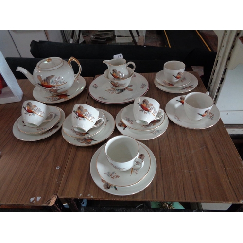 37 - 22 Pce Carrigaline Pottery Part Teaset