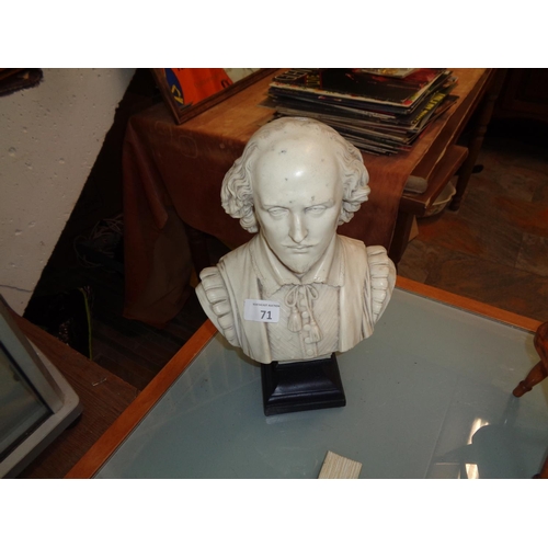 71 - Shakespeare Bust