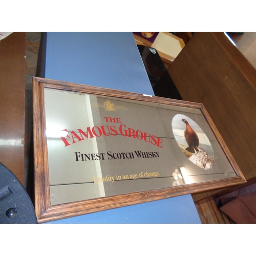 91 - Original Famous Grouse Pub Mirror (25