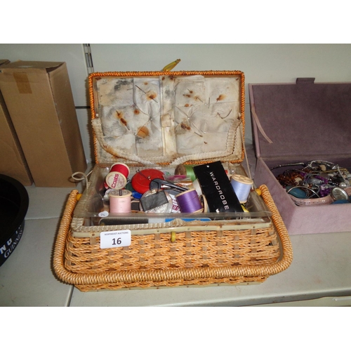 16 - Sewing Box & Accessories