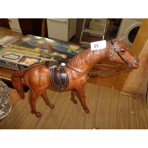 35 - Leather Horse