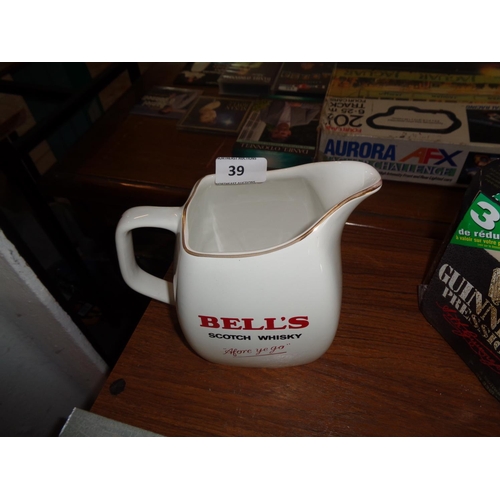 39 - Original Bells Whiskey Pub Jug