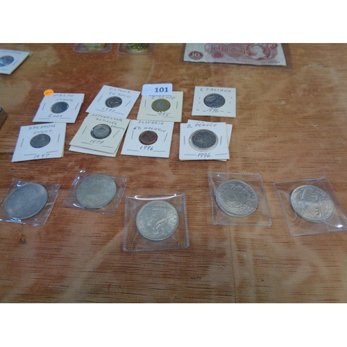 101 - Lot of Foreign Coins