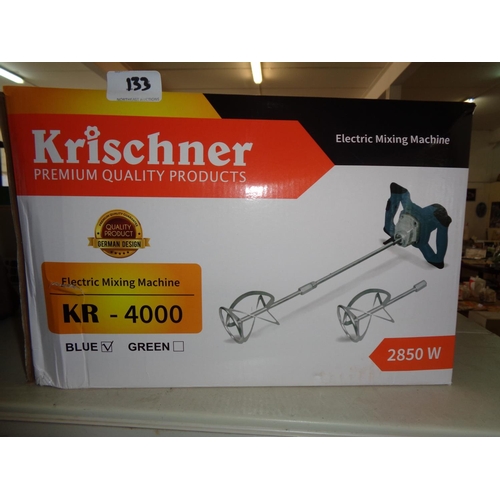 133 - New Electric Mixing Drill