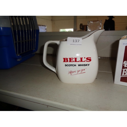 137 - Bells Whiskey Pub Jug