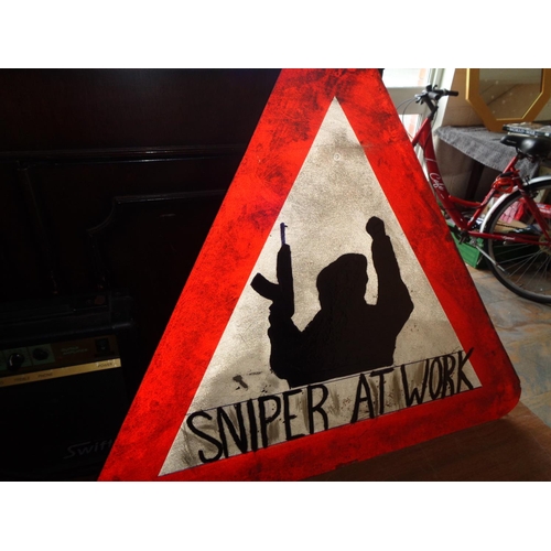 167 - Original South Armagh Sniper Sign