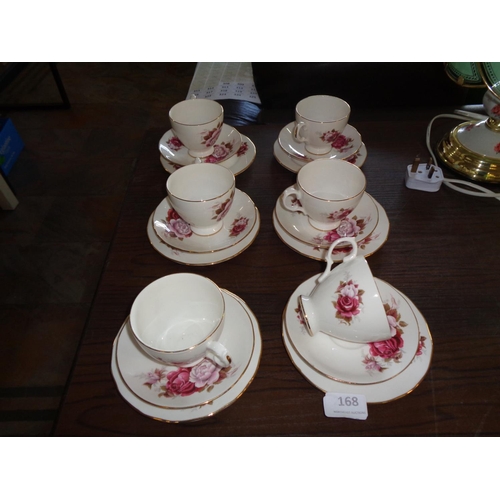 168 - 18 Pce Colclough Part Teaset