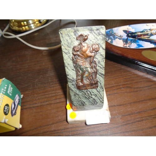 172 - Marble Cuchulainn Piece (rare find)