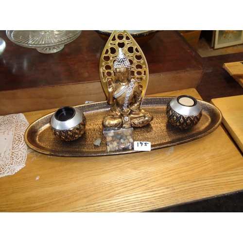 195 - Buddha Candle Holder