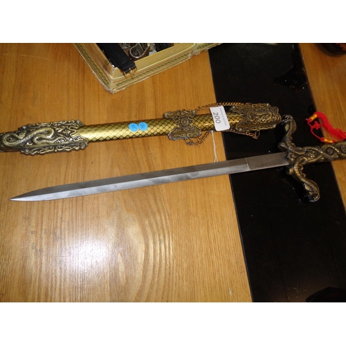 200 - Dragon Sword in Sheath