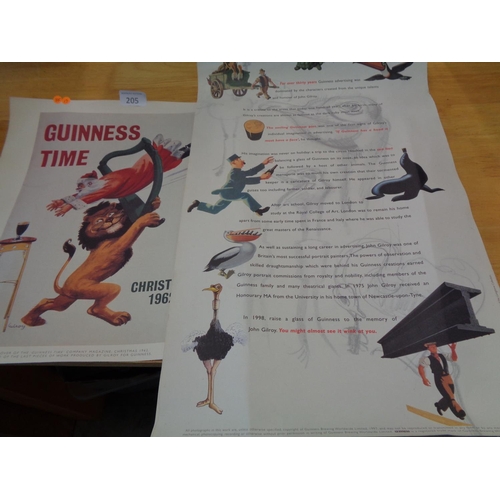 205 - 2 Guinness Prints (never commissioned)