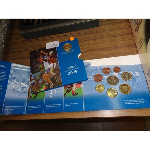 222 - 2009 GAA Coin Set