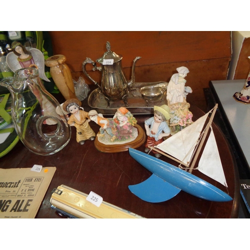 224 - Lot of Silver Plate & Collectables