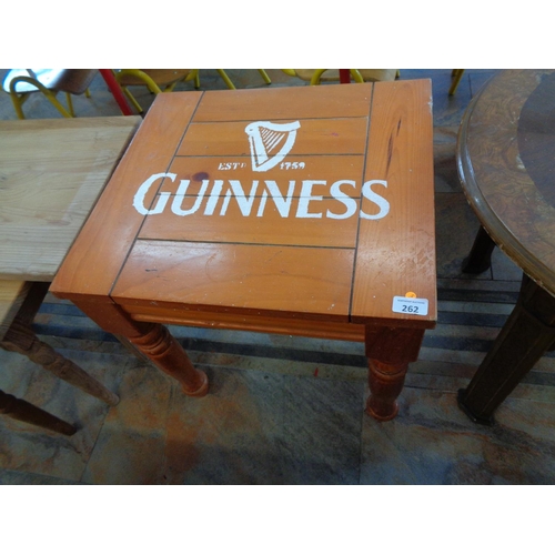 262 - Coffee Table with Guinness Logo(20