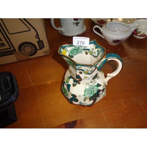 278 - Masons Chartreuse Jug