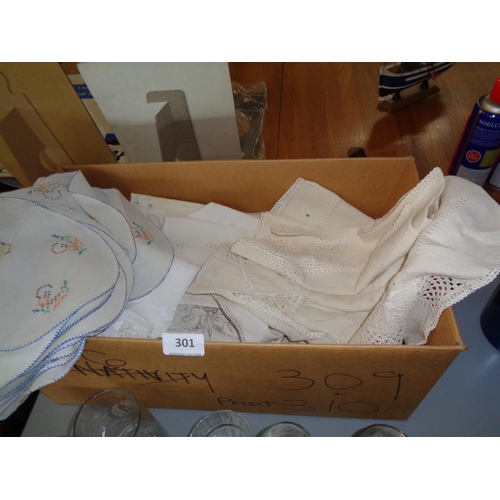 301 - Box of Linen