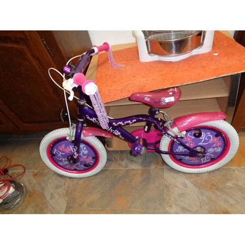 84 - Kids Annabelle Bike (like new)