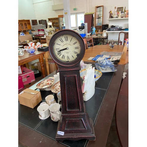 274C - Retro Vintage French Clock (2ft tall)