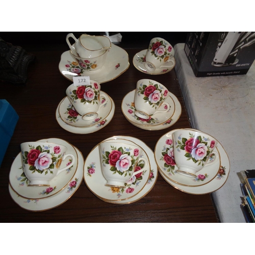 172 - 21 Pce Royal Tara Teaset