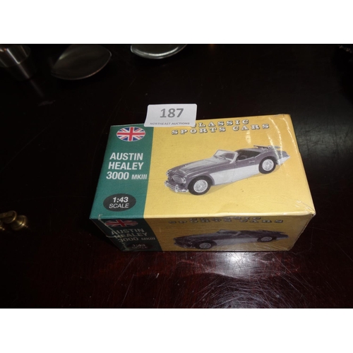 187 - Austin Healey Sportscar Model (unopened)