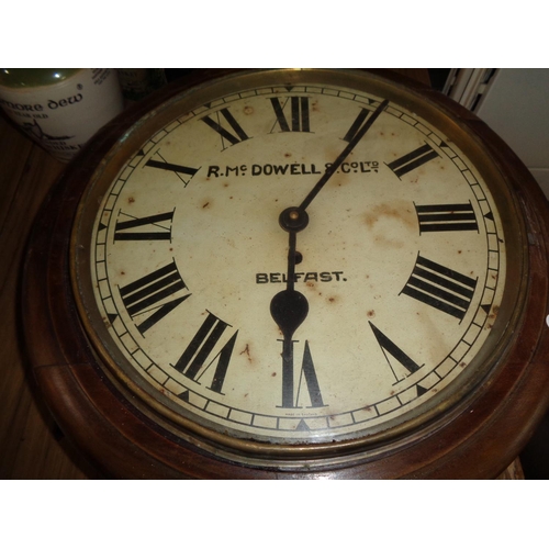 33 - R McDowell & Co Belfast Clock