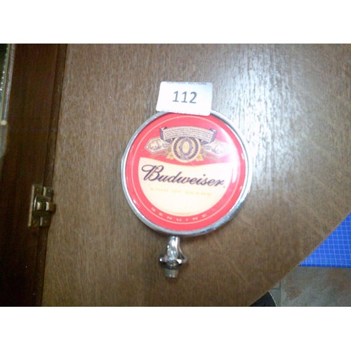 112 - Budweiser Tap Badge