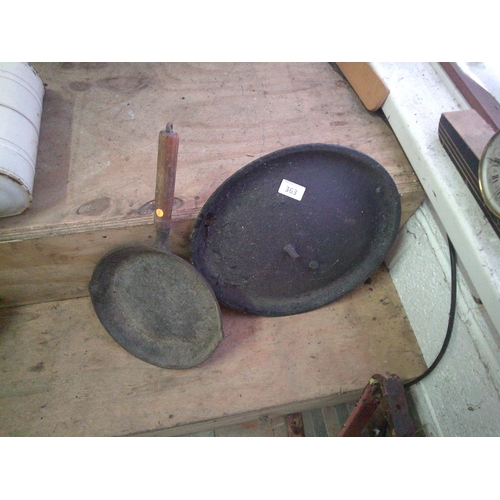 363 - Skillet Pot Lid & Pan