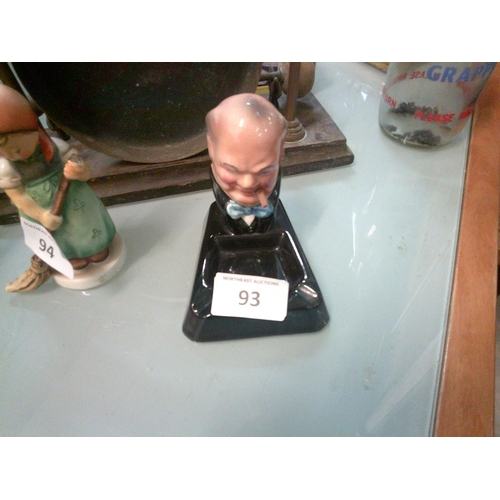 93 - Winston Churchill Ashtray