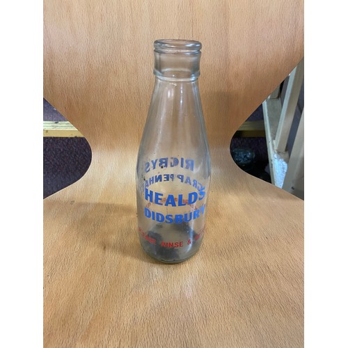 66A - Vintage Milk Bottle (Healds,Didsbury)