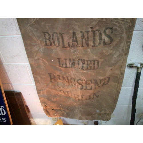 361 - Bolands Ringsend Dublin Hessian Sack