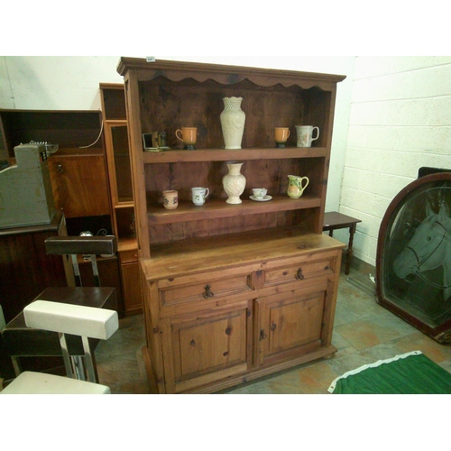 419 - Pine Kitchen Dresser (49