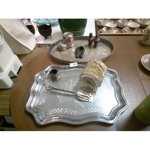 106 - Lot of Silver Plate