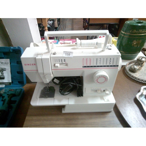 110 - Electric Singer Sewing Machine