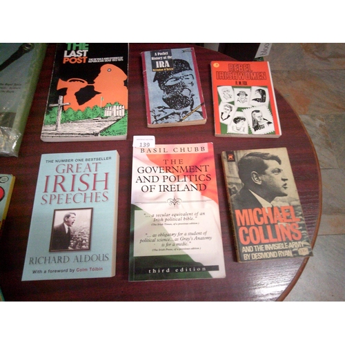 139 - Lot of Irish Related Books