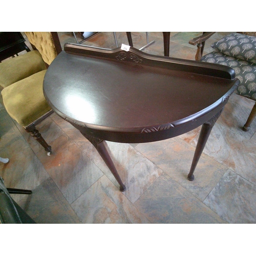 276 - Half Moon Hall Table (35