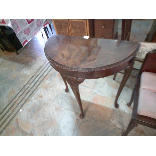 279 - Half Moon Hall Table (28